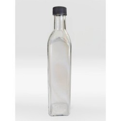 500 CC KARE MARASKA YAĞ ŞİŞESİ (KAPAKLI)-36 LI KUTUDA