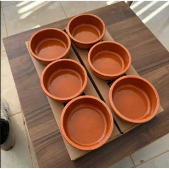 Sütlaç Kasesi Seti TOPRAK GUVEC 12 Lİ TAKIM