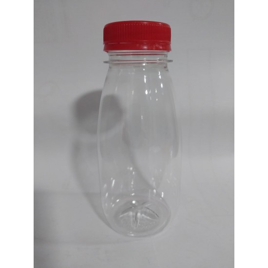 250 Cc Plastik (Pet) Kapaklı Ayran - Süt -  Şalgam Şişesi