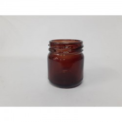 40 CC AMBER RENKLİ CAM KAVANOZ