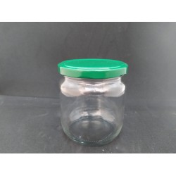 425 Cc. Cam Kavanoz - YEŞİL Kapaklı-30 adet 425 Cc. Cam Kavanoz - YEŞİL Kapaklı-30 adet