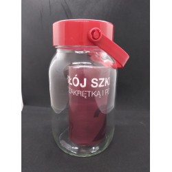 2 LİTRE ÇİFT KAPAKLI CAM KAVANOZ