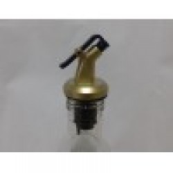 MAT GOLD RENGİ METAL YAĞ ŞİŞESİ DÖKME UCU