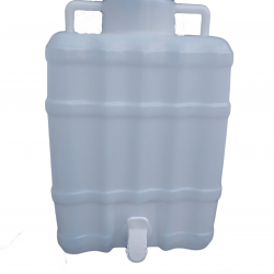 18 LİTRE PLASTİK MUSLUKLU-ASKILI SU BİDONU