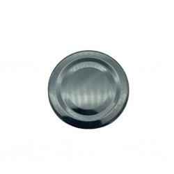 105 Cc. Cam Kavanoz Kapağı - Siyah Renkli - 24 Lü Paket 48 mm 105 Cc. Cam Kavanoz Kapağı - Siyah Renkli - 24 Lü Paket 48 mm