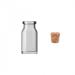 8 Cc. Ecza Şişesi - Mantar Tıpalı