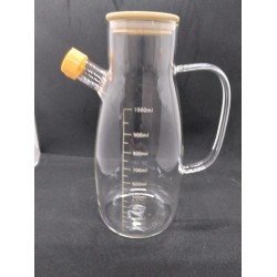 1 litre CAM SIZDIRMAZ MANTAR KAPAKLI YAĞLIK 1 litre CAM SIZDIRMAZ MANTAR KAPAKLI YAĞLIK
